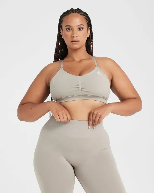 Effortless Micro Bralette | Warm Sand sold by Oner Active