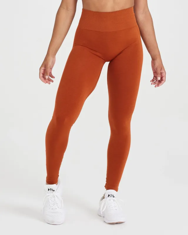 Effortless Seamless Leggings | Warm Copper sold by Oner Active