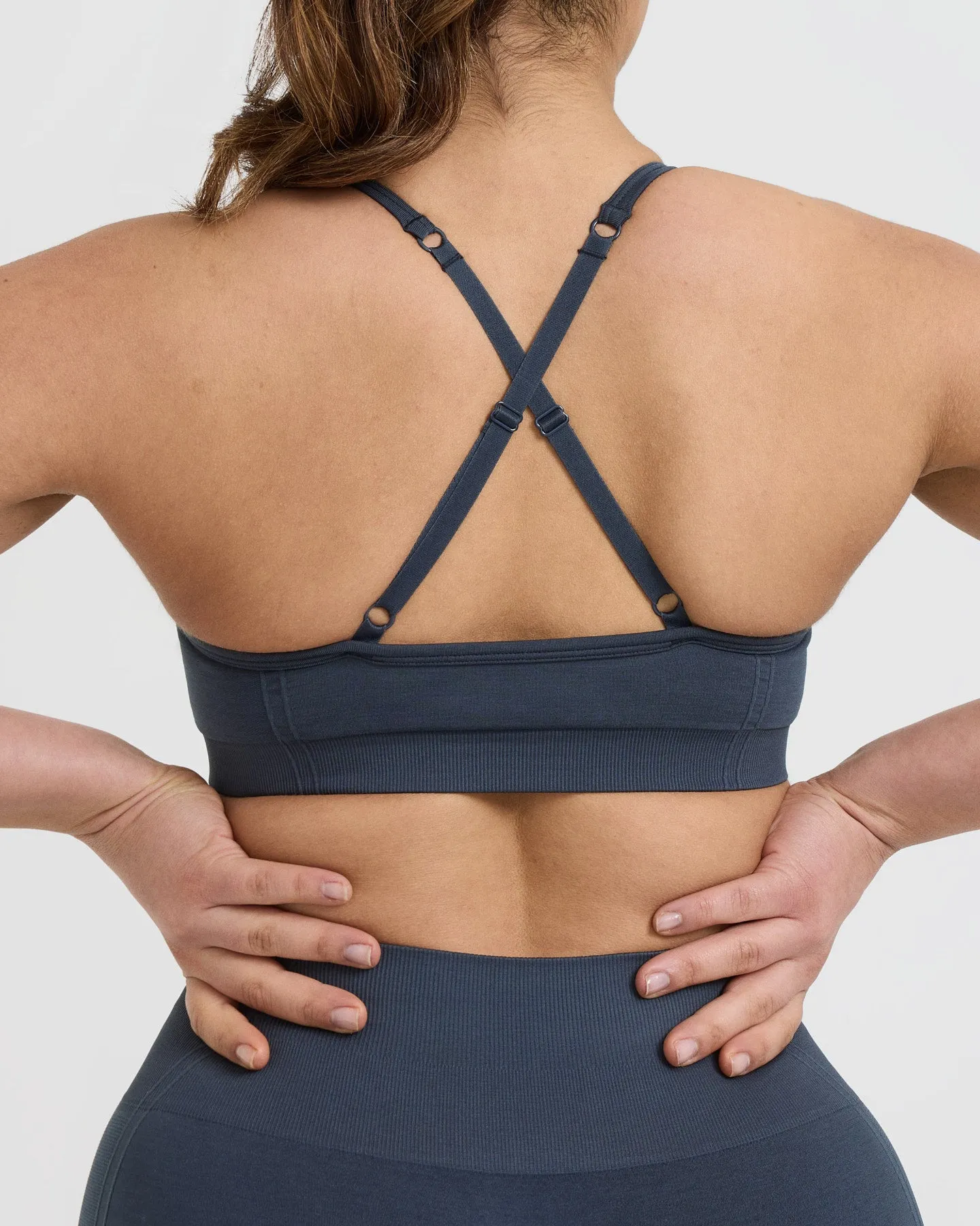 Effortless Strappy Bralette | True Blue sold by Oner Active product image thumbnail 5