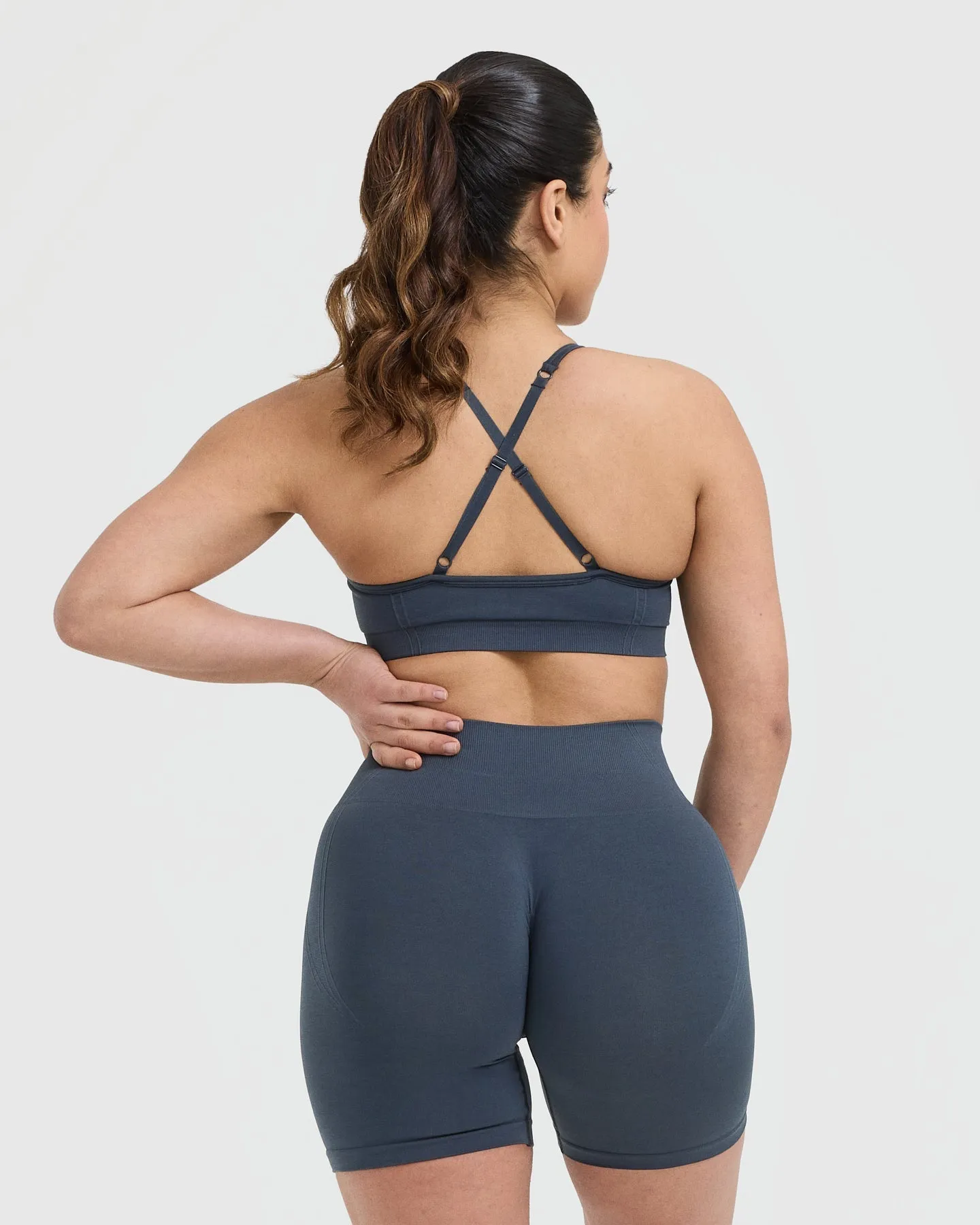 Effortless Strappy Bralette | True Blue sold by Oner Active product image thumbnail 2