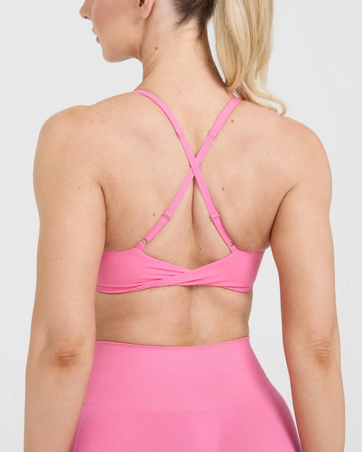 Unified Micro Bralette | Peony Pink sold by Oner Active product image thumbnail 5