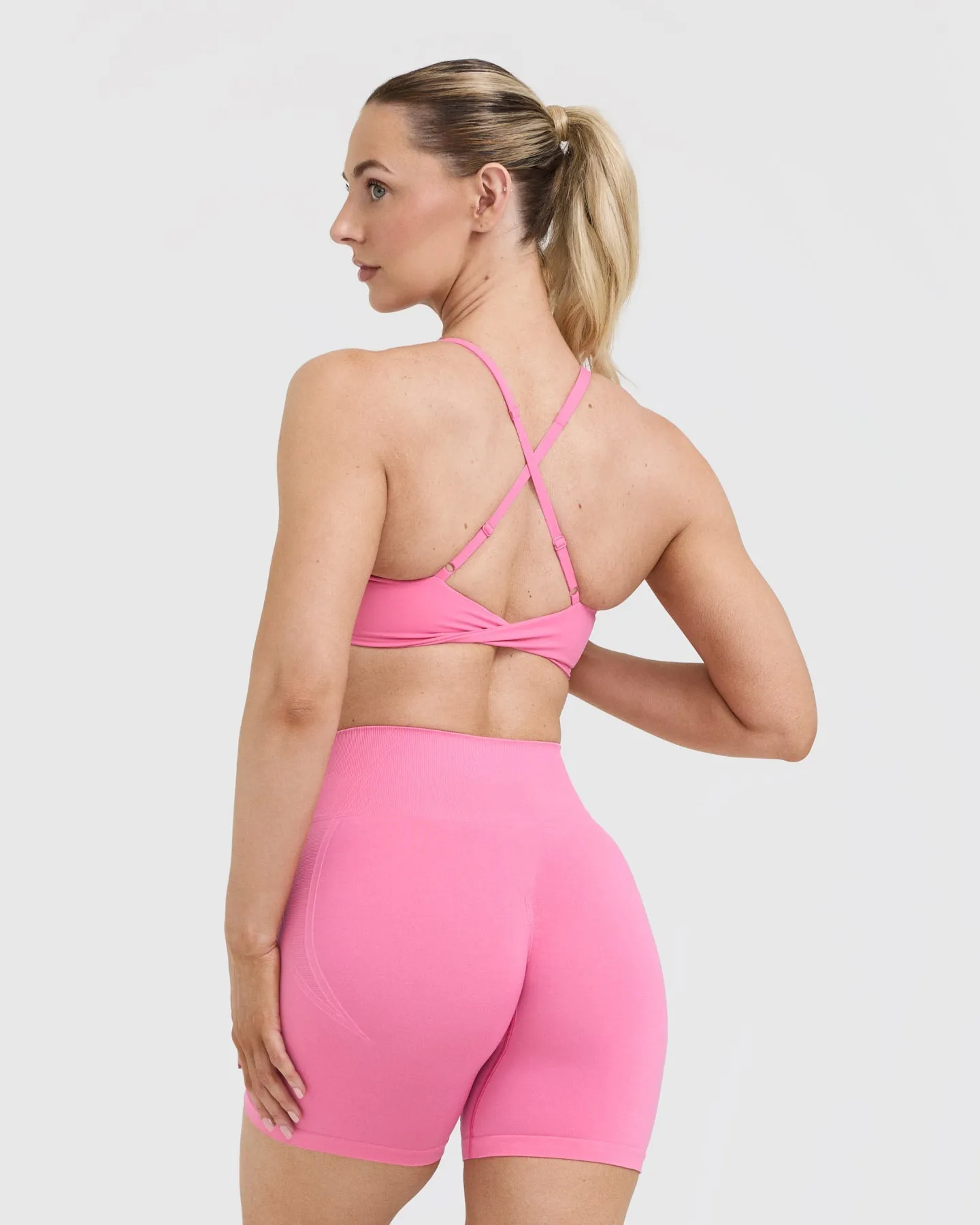 Unified Micro Bralette | Peony Pink sold by Oner Active product image thumbnail 2