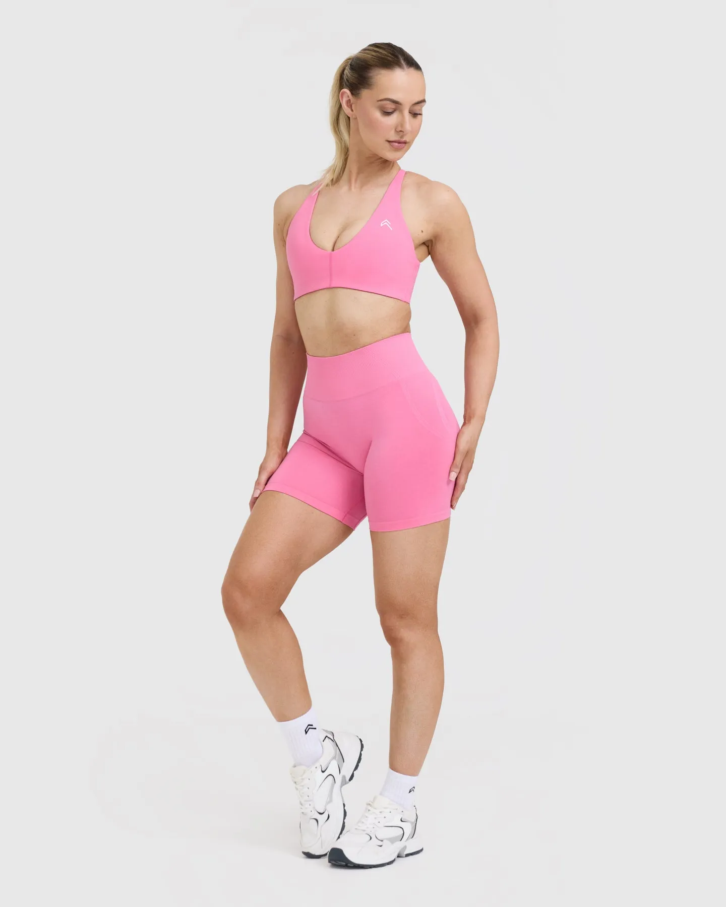 Unified Micro Bralette | Peony Pink sold by Oner Active product image thumbnail 3