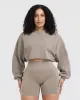Raw Lounge Crop Sweatshirt | Minky sold by Oner Active