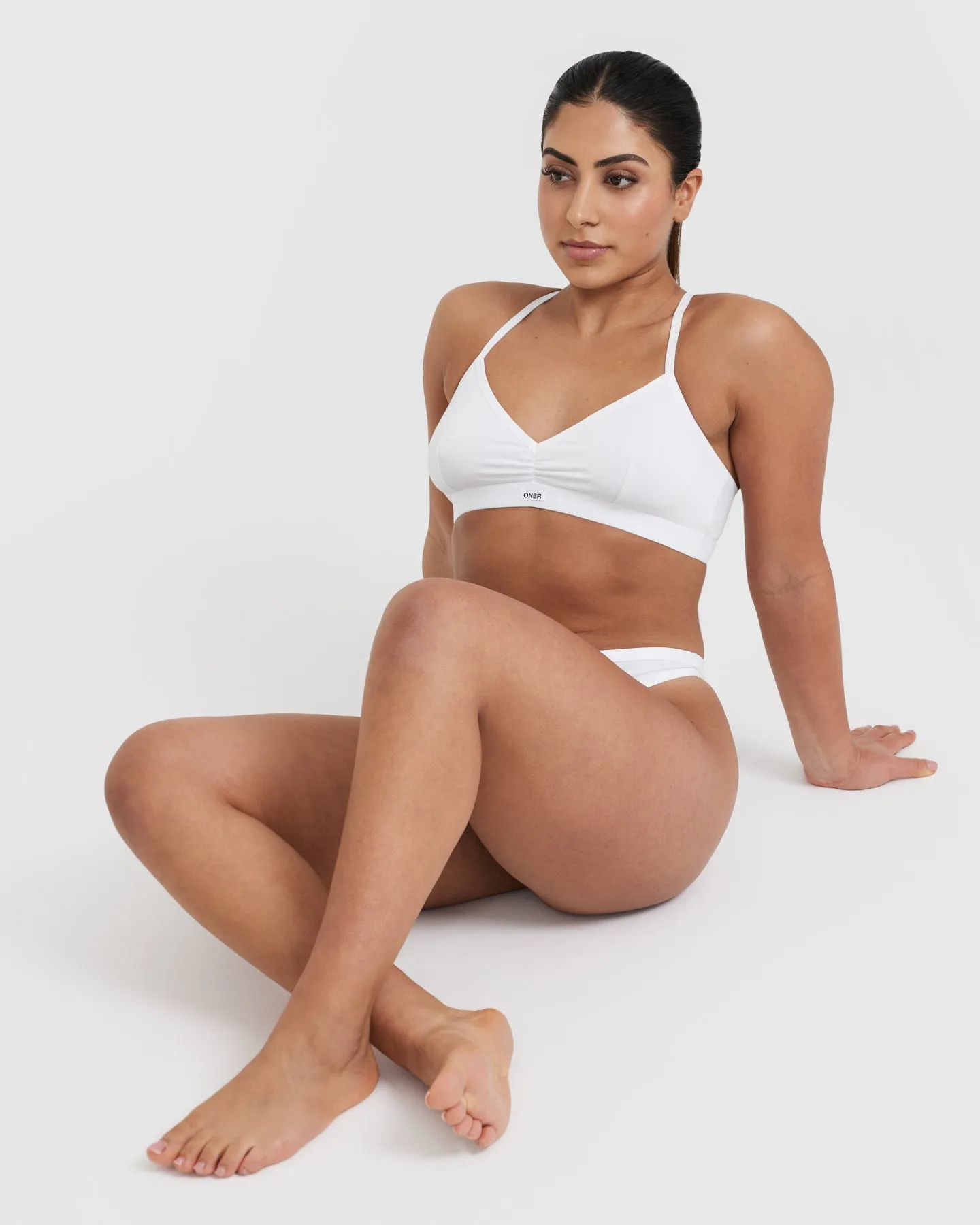 Soft Classic Bralette | White sold by Oner Active product image thumbnail 4