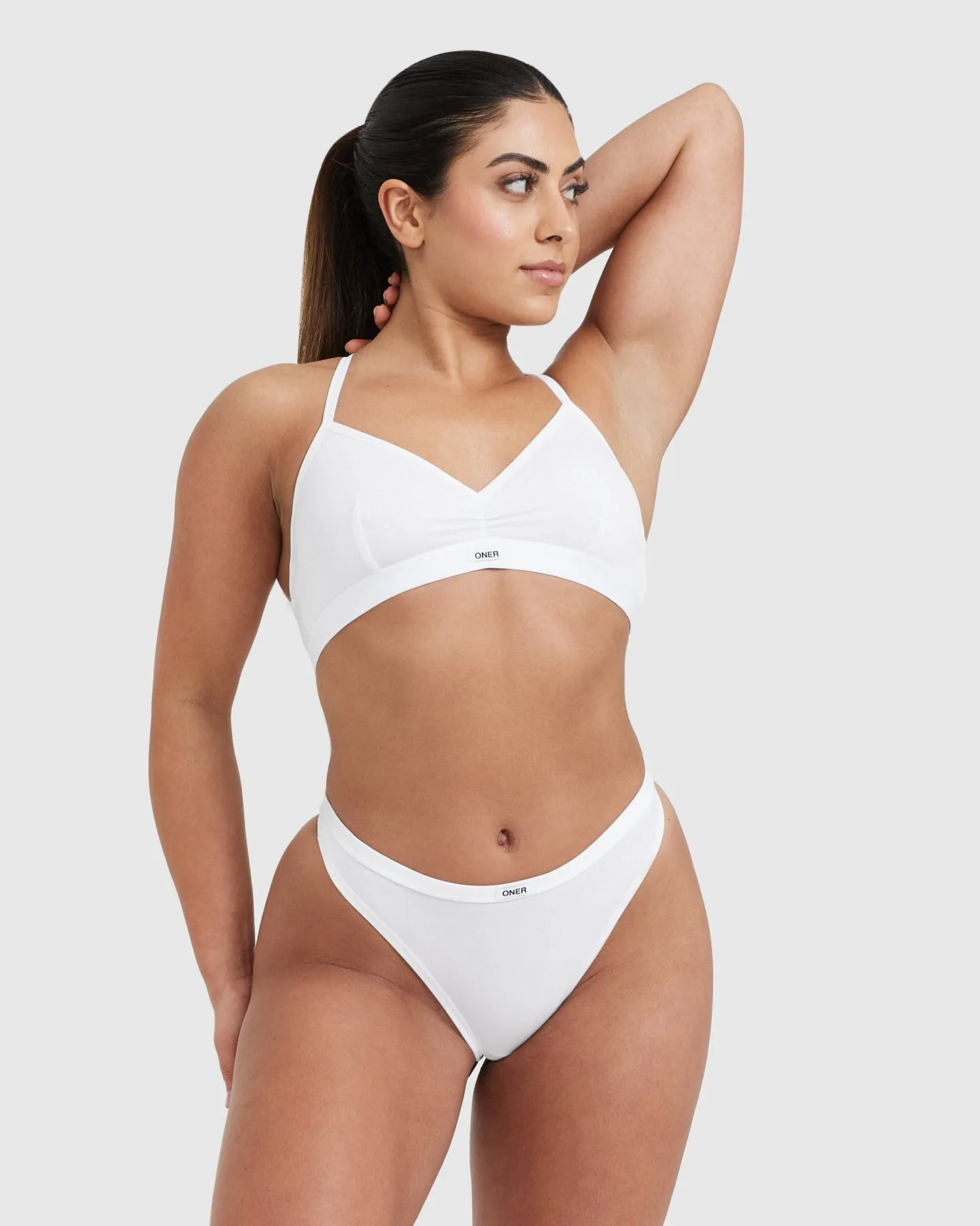 Soft Classic Bralette | White sold by Oner Active