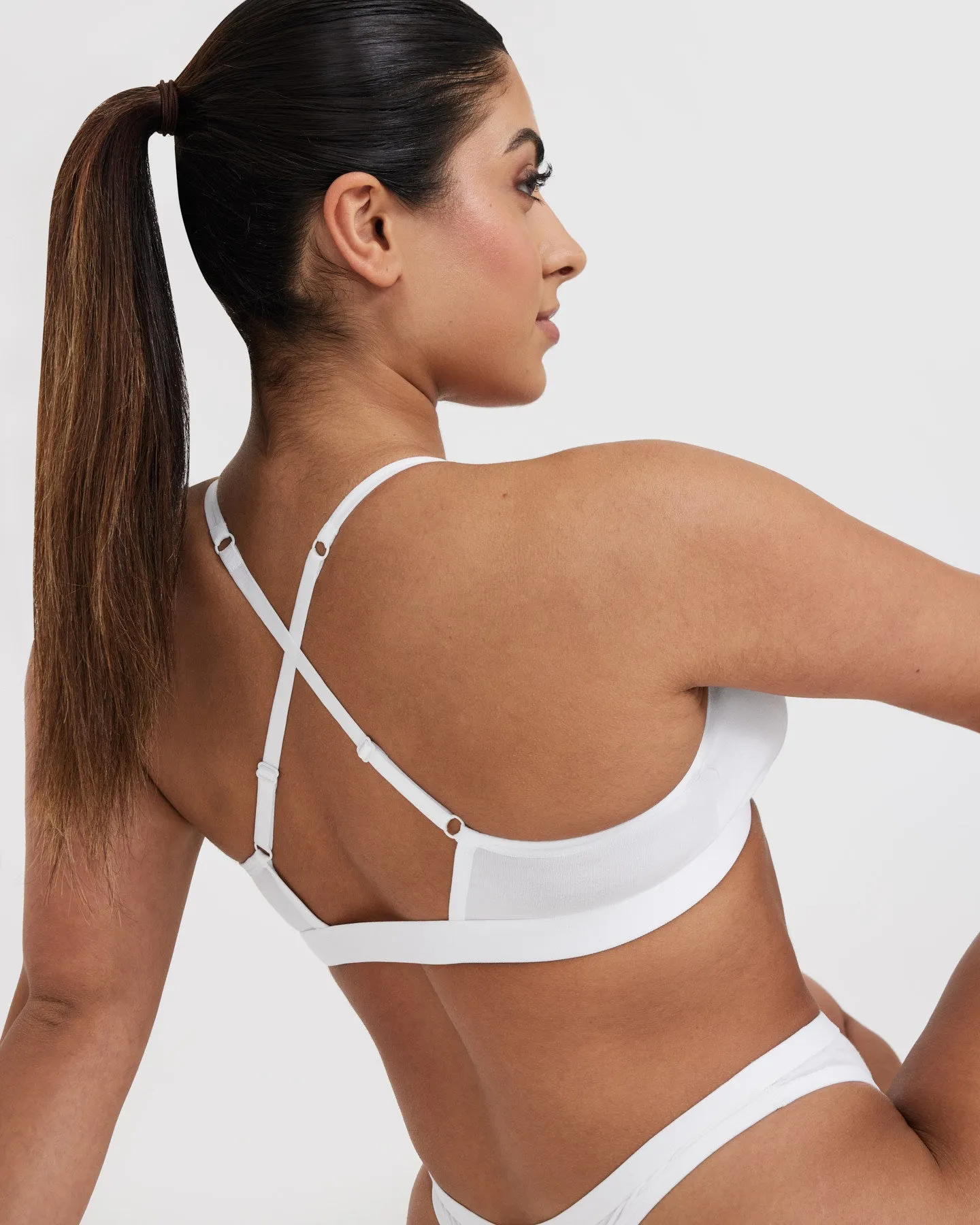 Soft Classic Bralette | White sold by Oner Active product image thumbnail 5