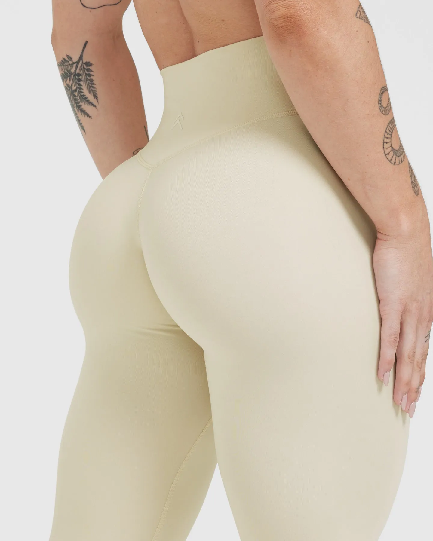 Timeless High Waisted Leggings | Vanilla sold by Oner Active product image thumbnail 5