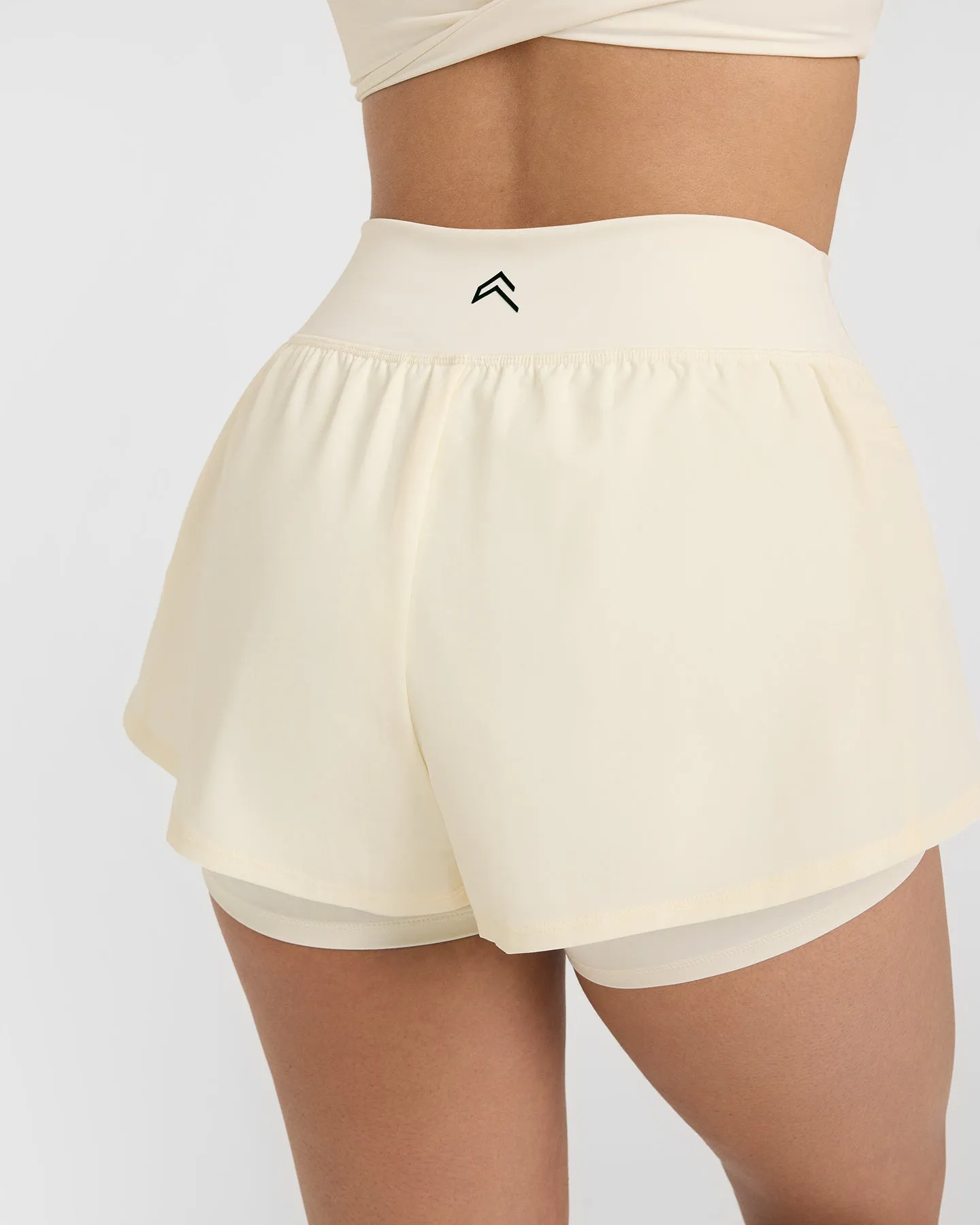 Unified Double Layer Shorts | Off White sold by Oner Active product image thumbnail 5