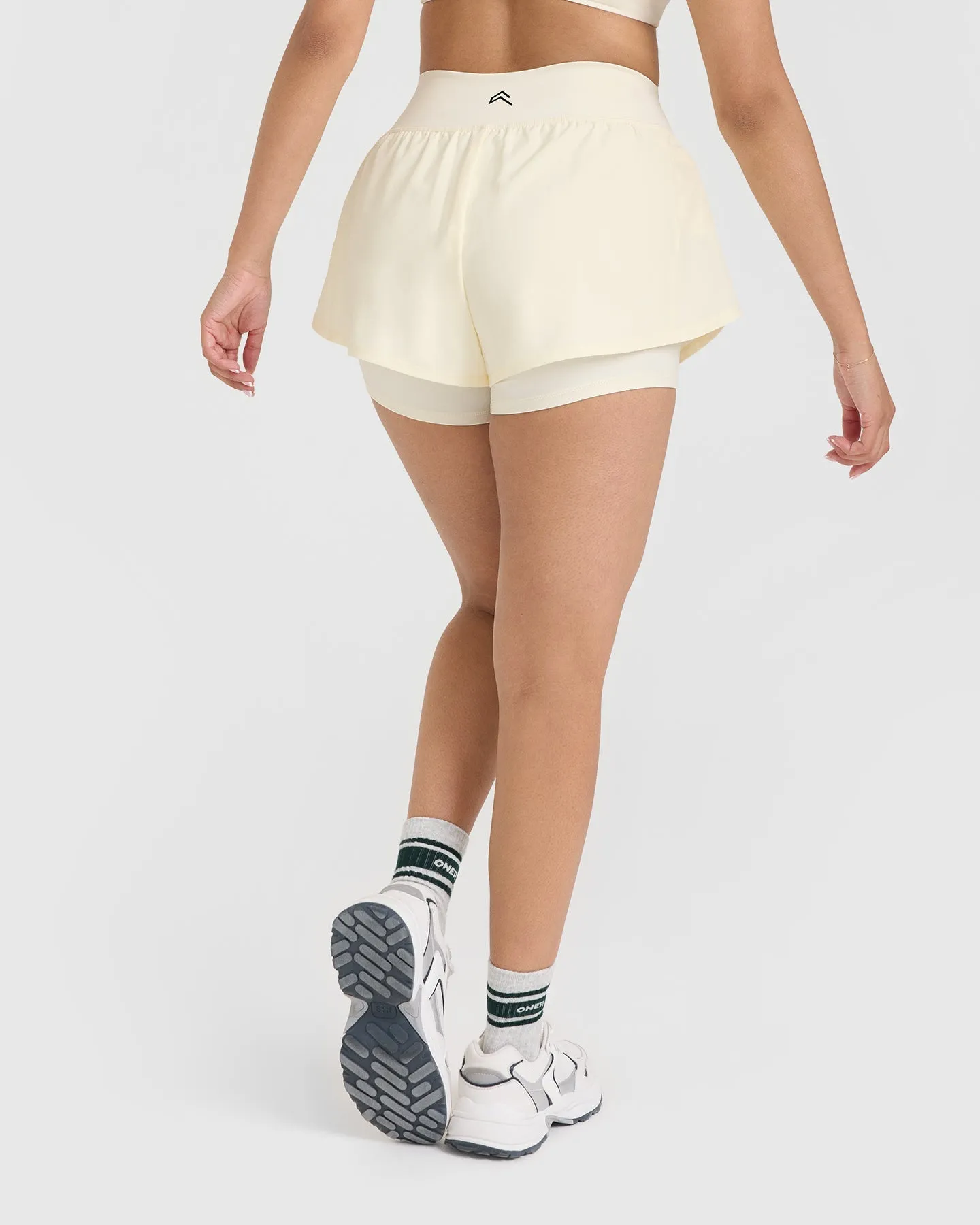 Unified Double Layer Shorts | Off White sold by Oner Active product image thumbnail 2