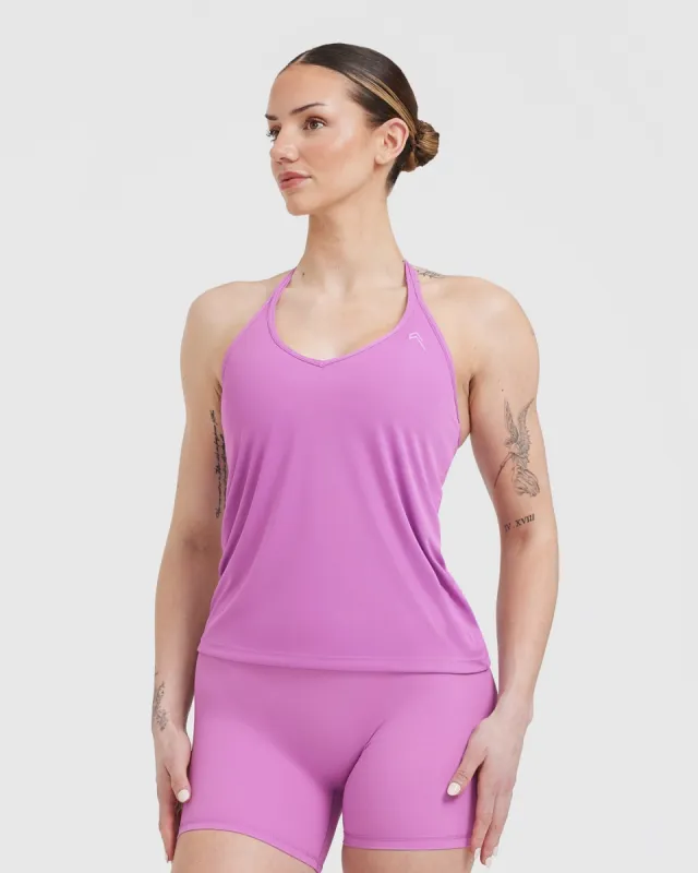 Go To Strappy Loose Vest | Orchid Purple sold by Oner Active
