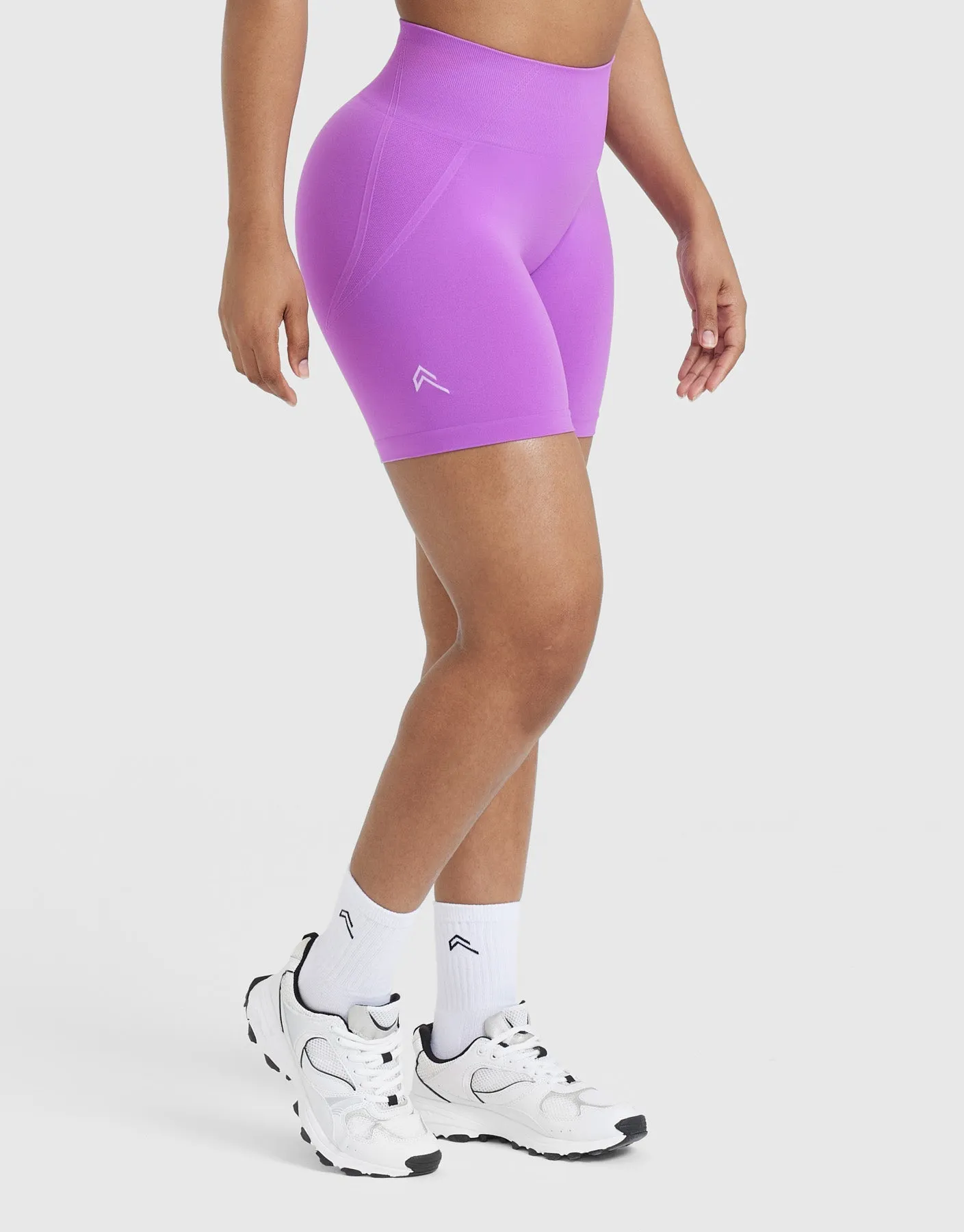 Effortless Seamless Shorts | Grape Purple sold by Oner Active product image thumbnail 3