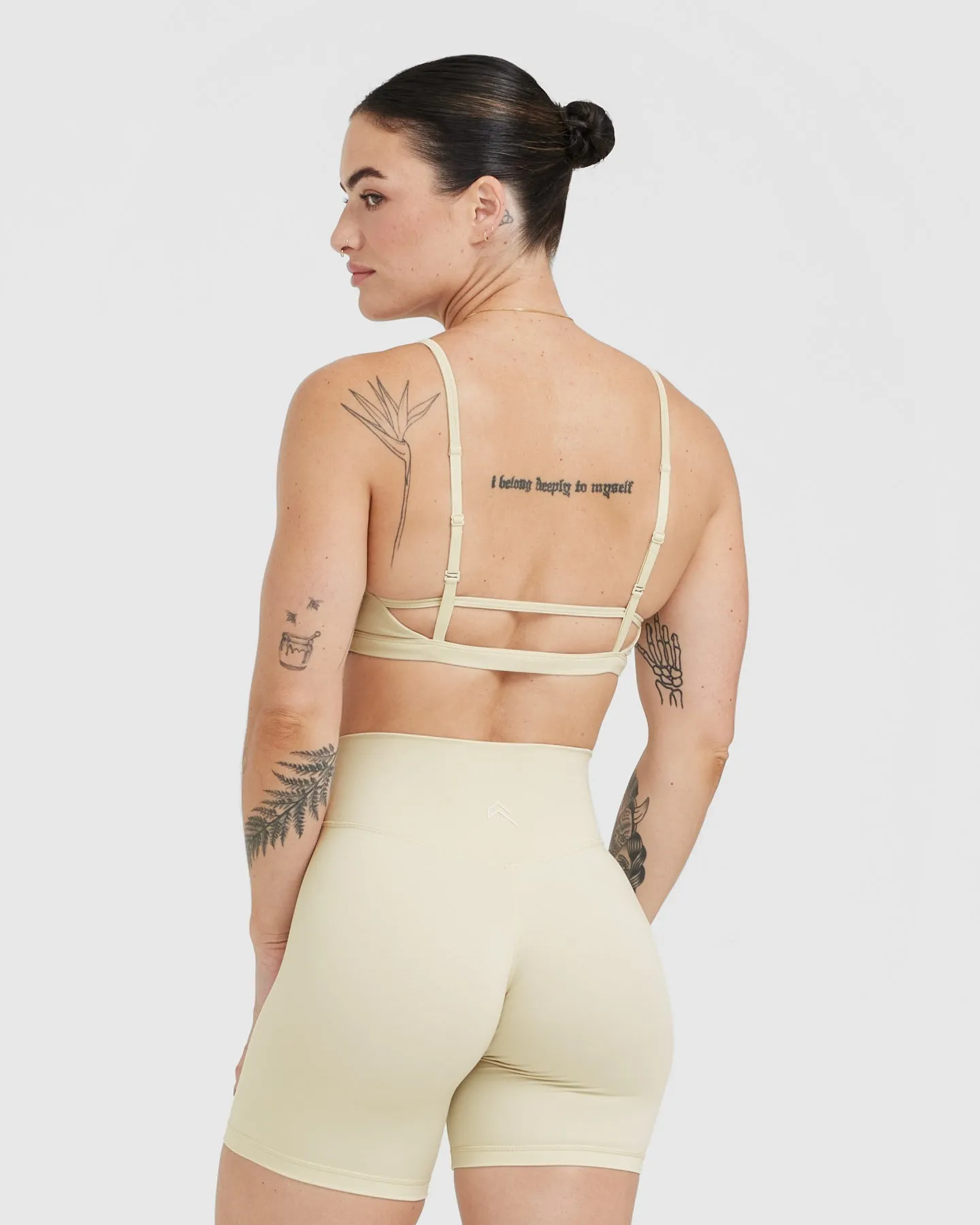 Timeless Strappy Bralette | Vanilla sold by Oner Active product image thumbnail 2