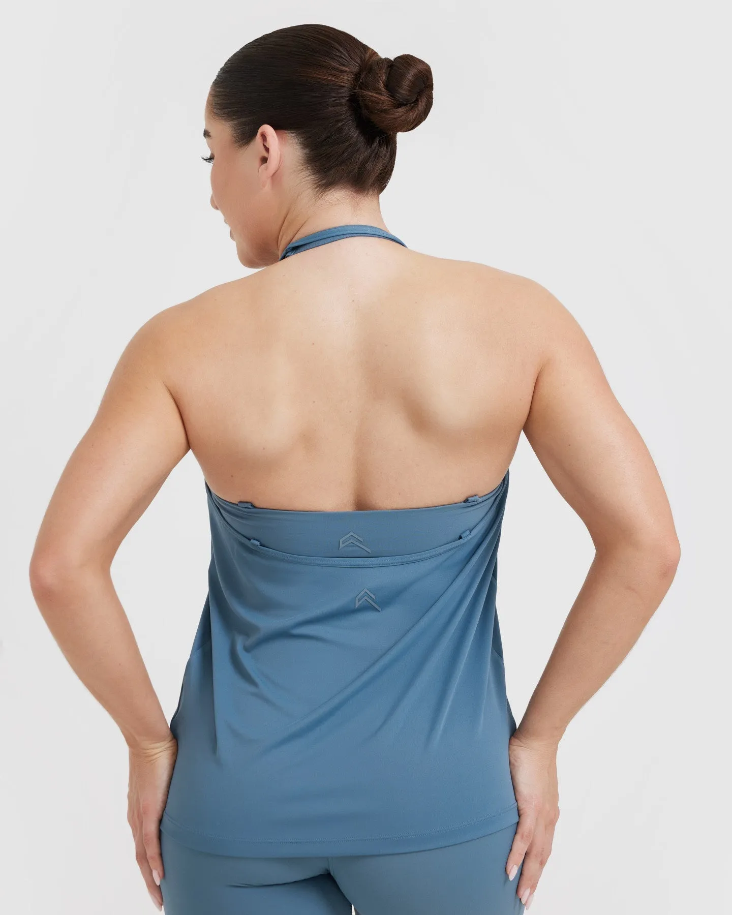 Go To Strappy Loose Vest | Moonstone Blue sold by Oner Active product image thumbnail 5