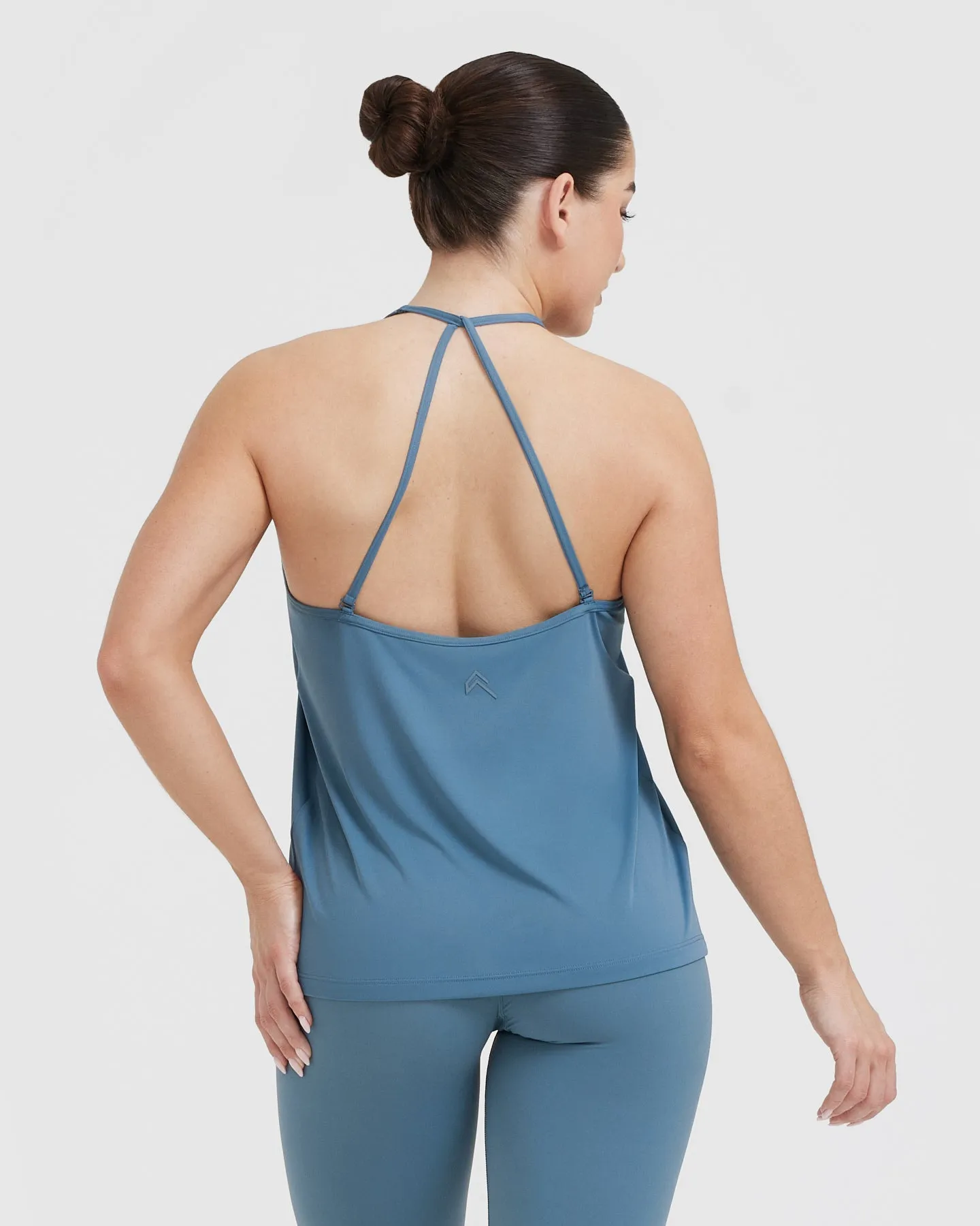 Go To Strappy Loose Vest | Moonstone Blue sold by Oner Active product image thumbnail 2