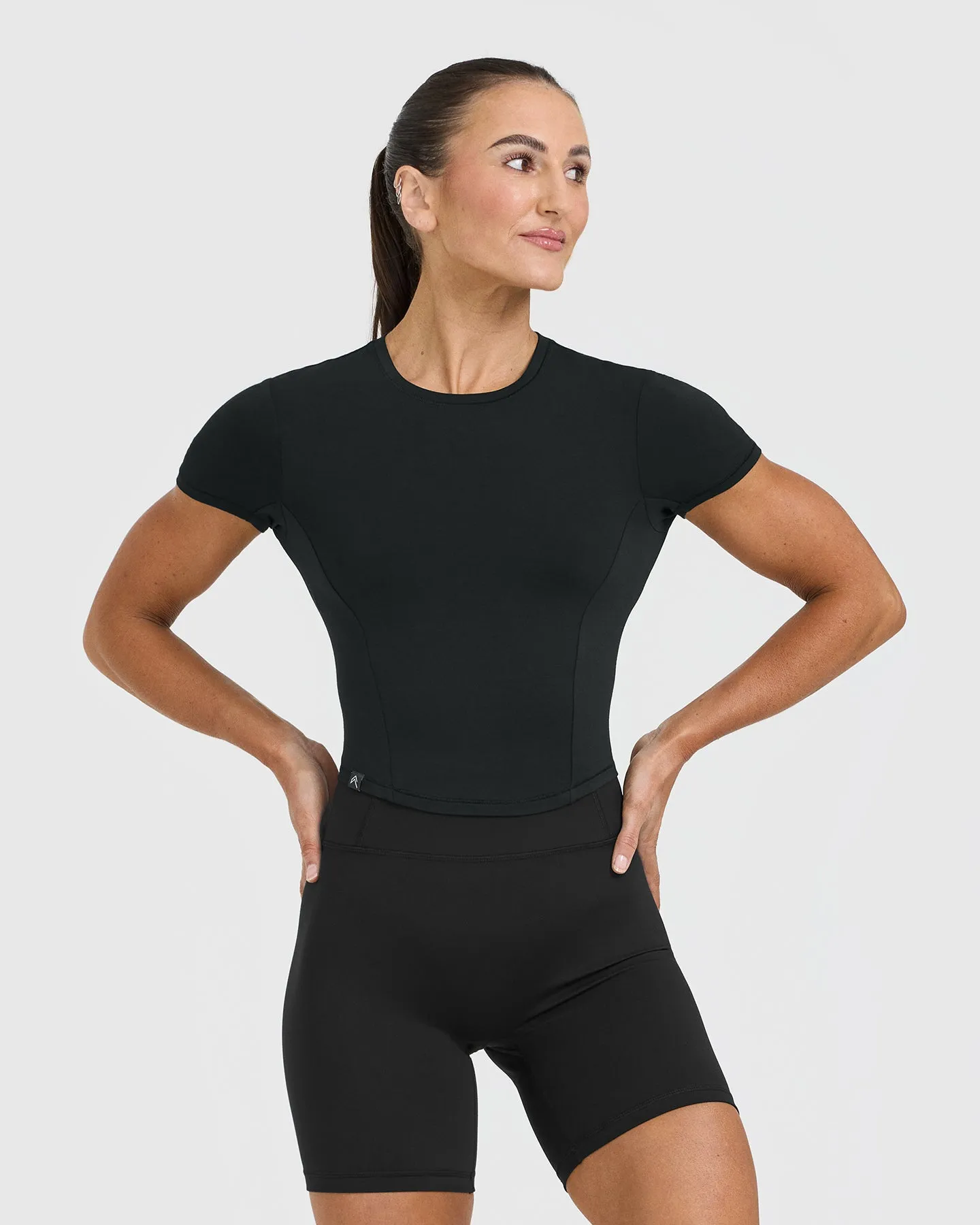 Mellow™ Soft Mid Short Sleeve T-Shirt | Soft Black sold by Oner Active