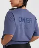 Classic Mirror Graphic Oversized T-Shirt | Washed Slate Blue sold by Oner Active