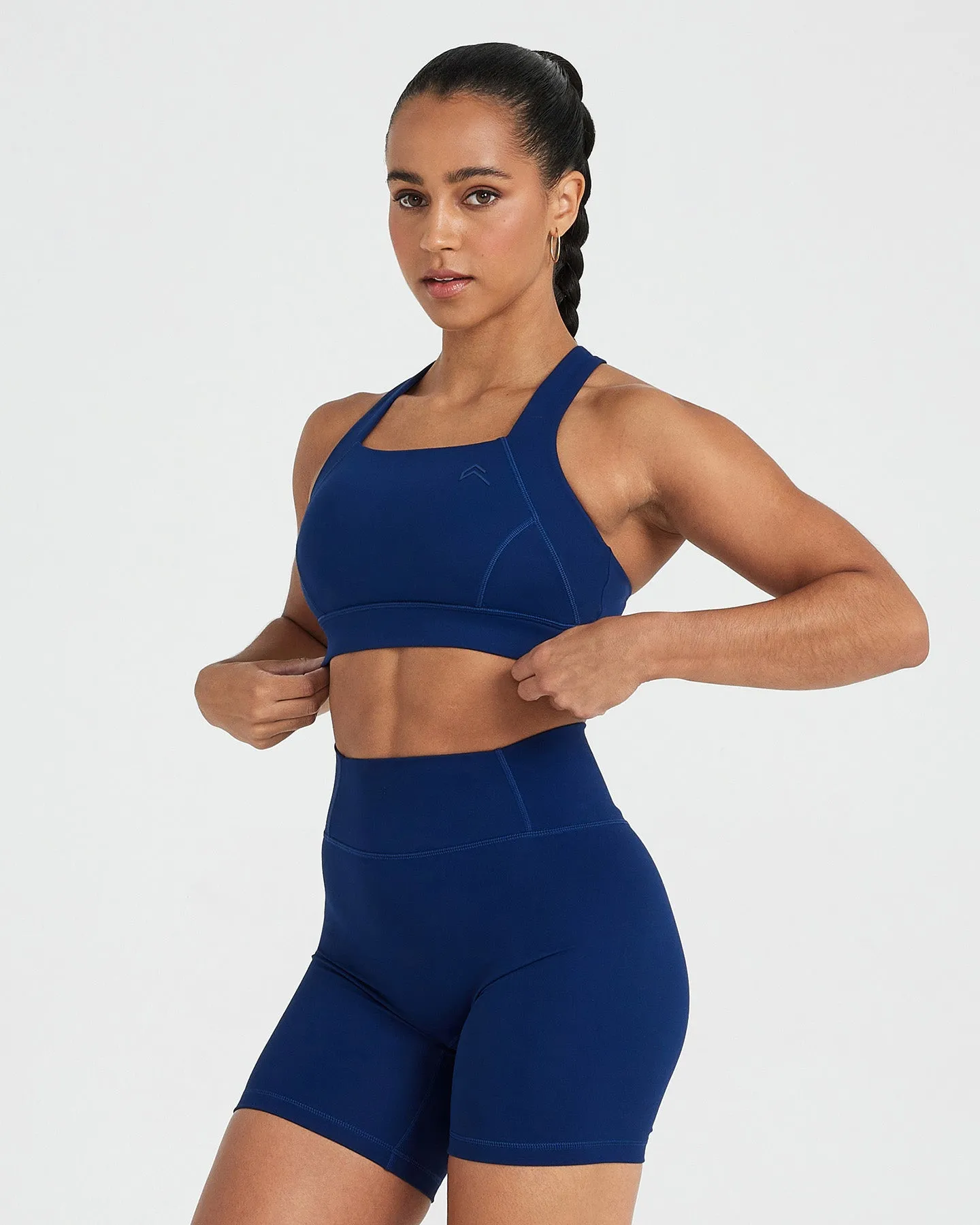 Timeless Wide Strap Sports Bra | Midnight sold by Oner Active product image thumbnail 3
