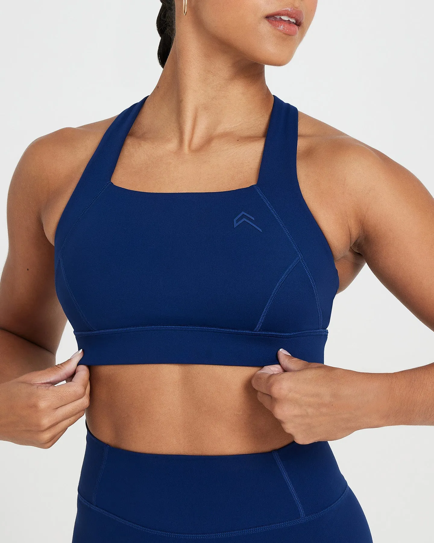 Timeless Wide Strap Sports Bra | Midnight sold by Oner Active product image thumbnail 4