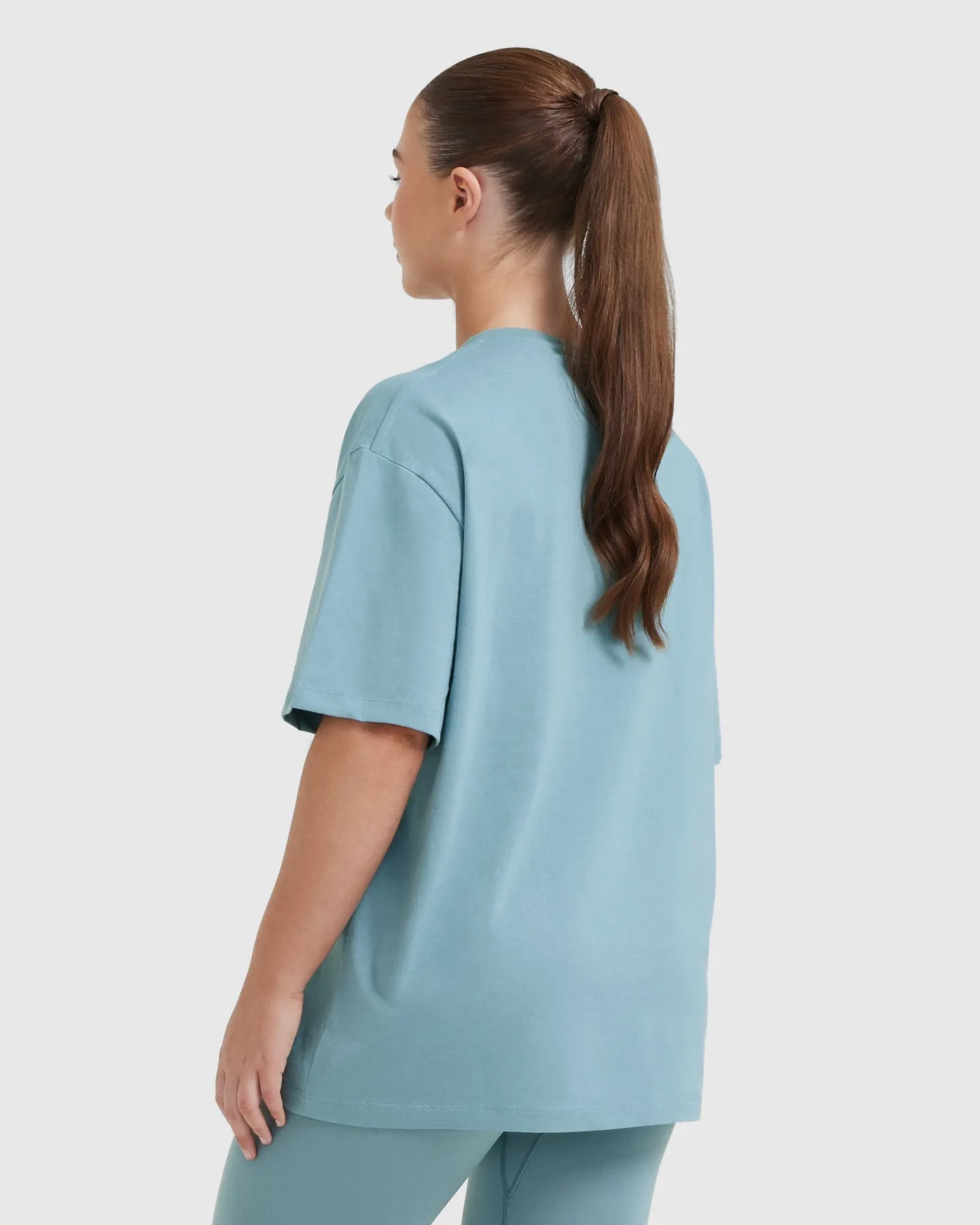 Classic Oversized Lightweight T-Shirt | Steel Blue sold by Oner Active product image thumbnail 2