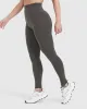 Timeless High Waisted Leggings | Deep Taupe sold by Oner Active