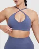 Timeless Strappy Bralette | Slate Blue sold by Oner Active