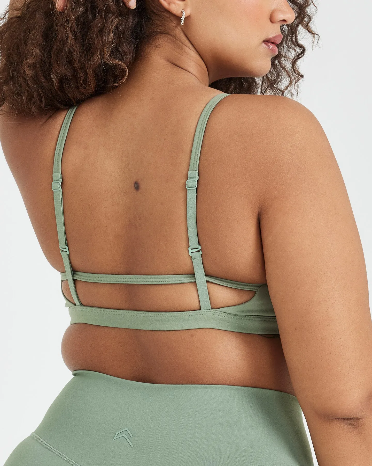 Timeless Strappy Bralette | Sage sold by Oner Active product image thumbnail 5