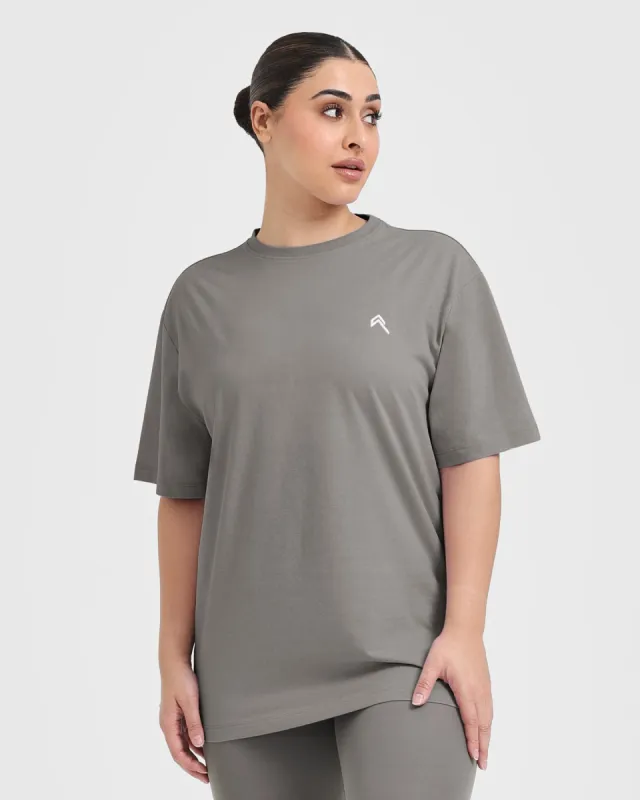 Classic Oversized Lightweight T-Shirt | Ash Grey sold by Oner Active