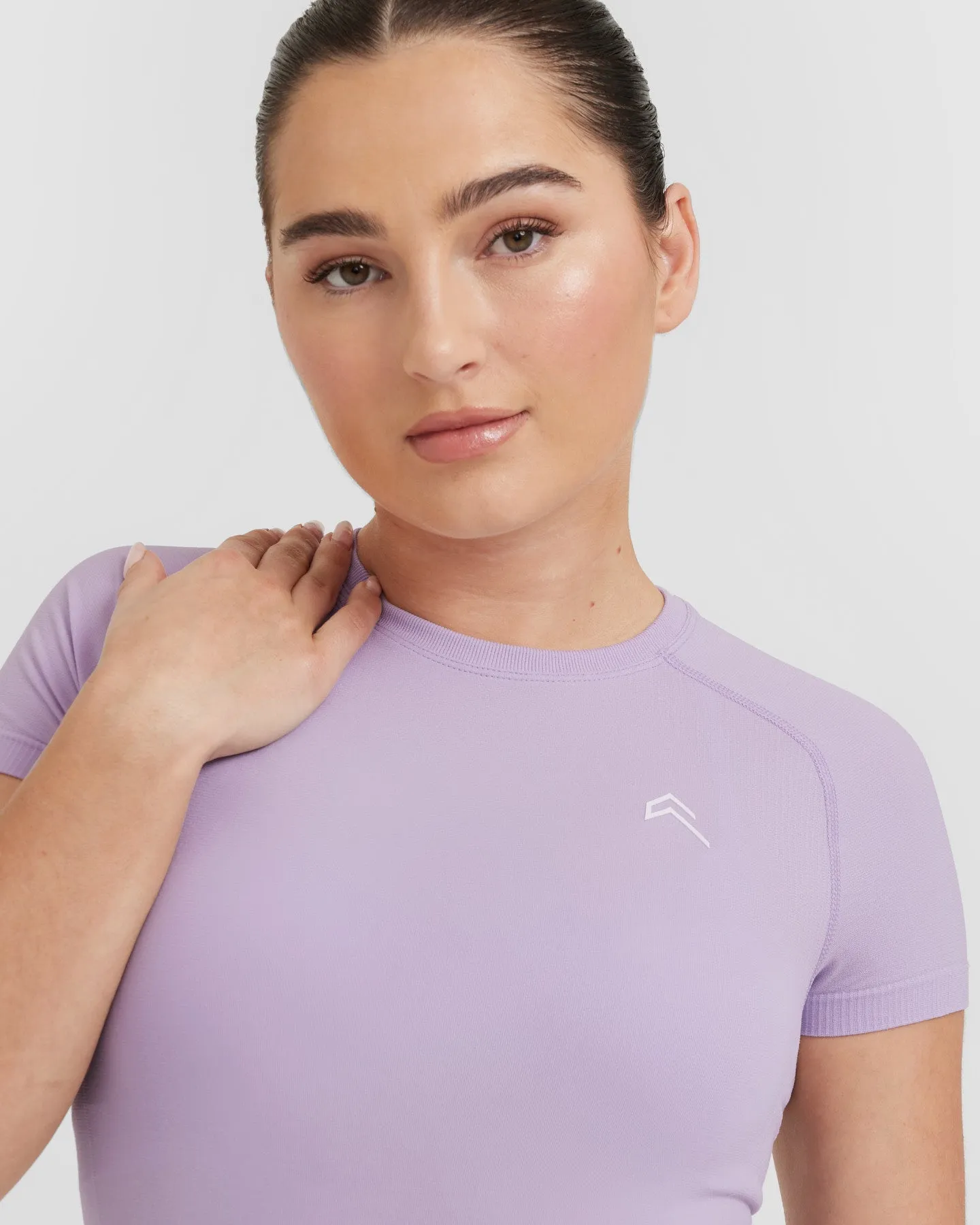 Go To Seamless Fitted Top | Wisteria Purple sold by Oner Active product image thumbnail 4