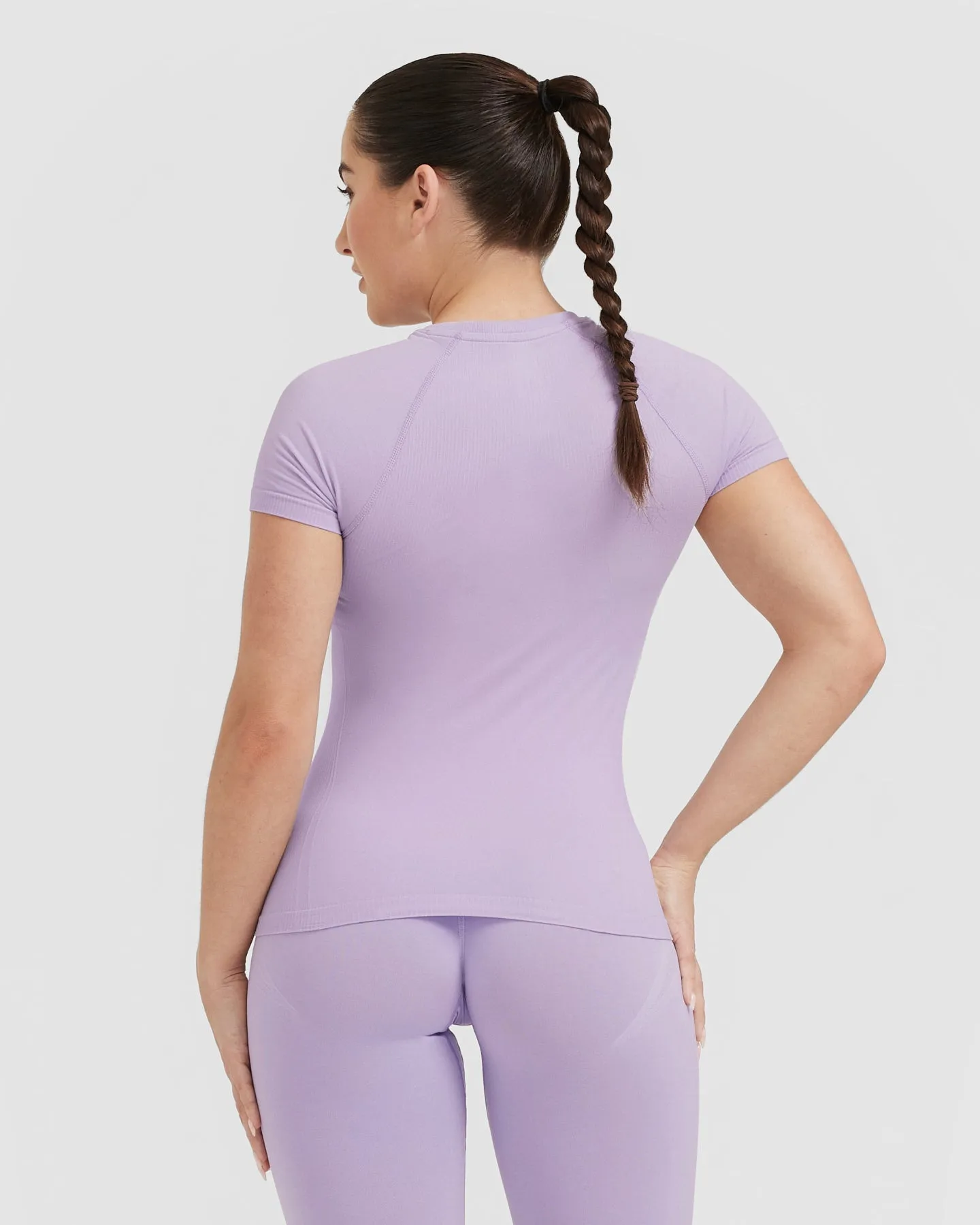 Go To Seamless Fitted Top | Wisteria Purple sold by Oner Active product image thumbnail 2