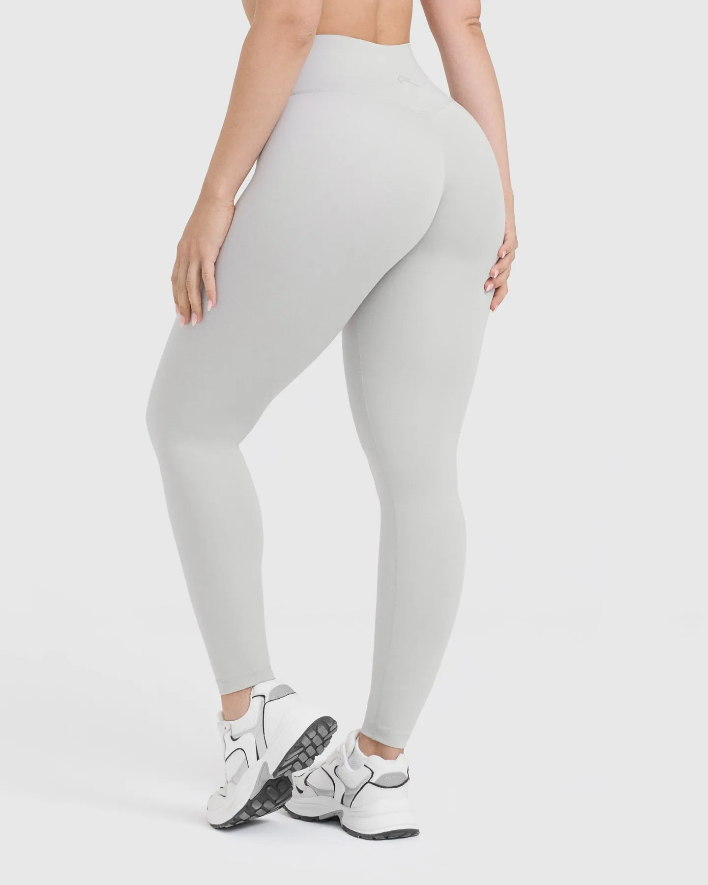 Timeless High Waisted Leggings | Light Grey sold by Oner Active product image thumbnail 2