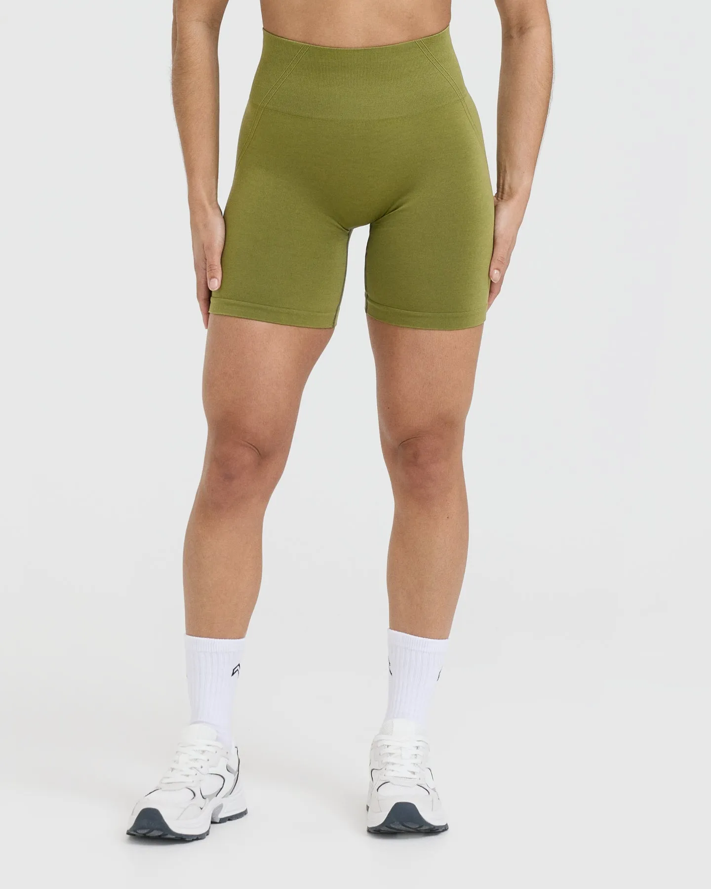 Effortless Seamless Shorts | Olive Green sold by Oner Active