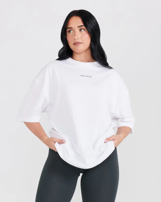OYB Graphic Unisex T-Shirt | White sold by Oner Active