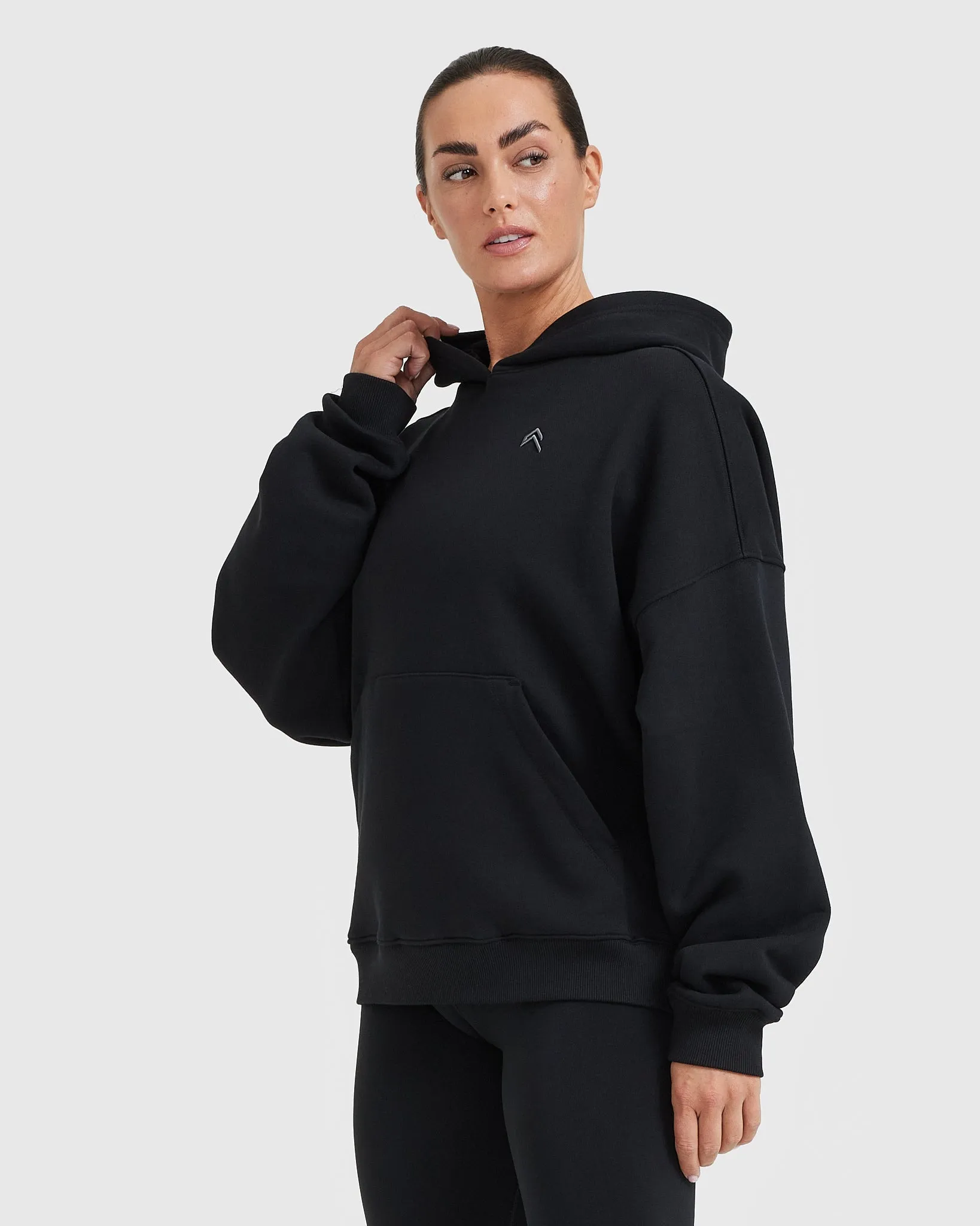 All Day Oversized Hoodie | Black sold by Oner Active product image thumbnail 3