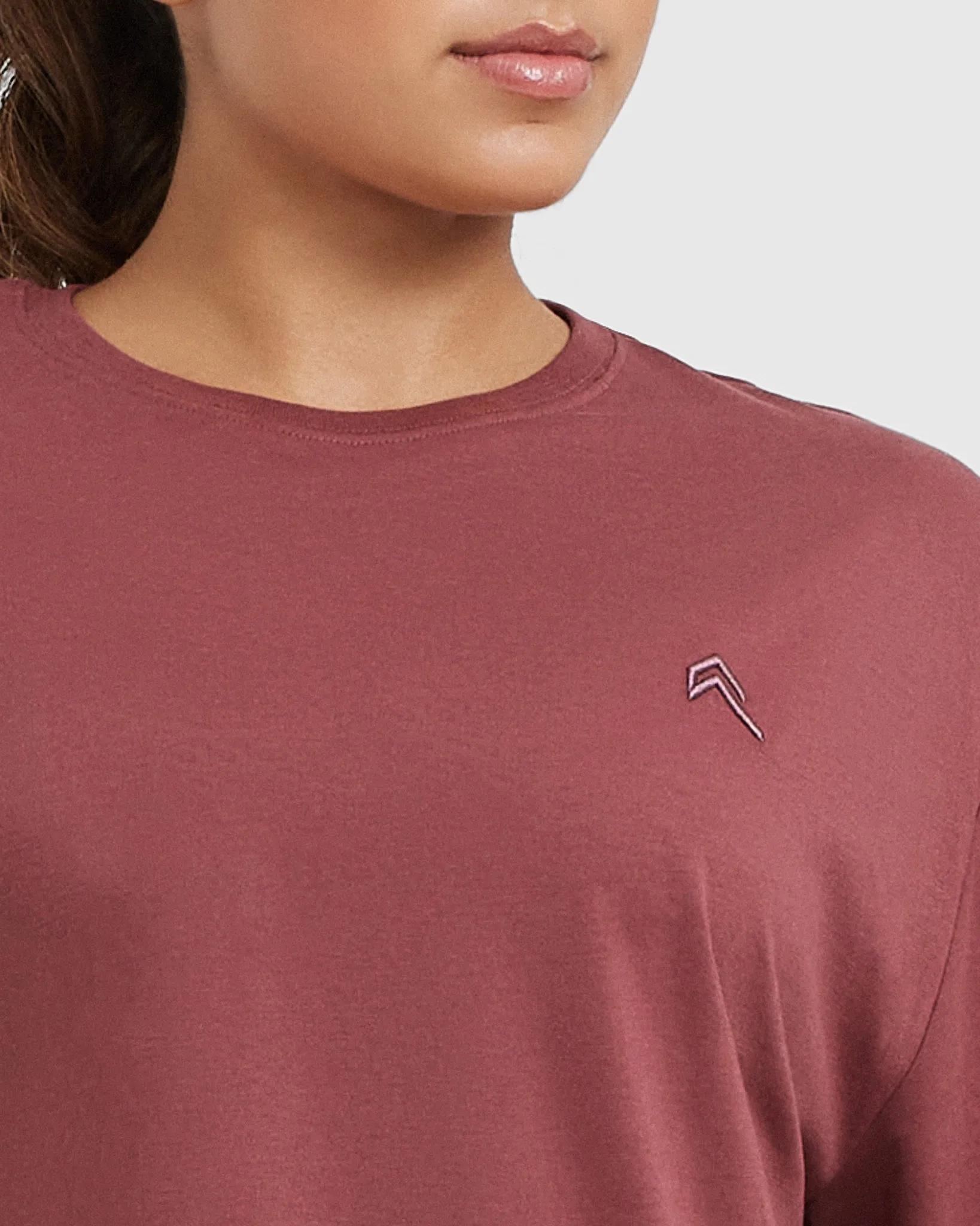 Classic Oversized Lightweight T-Shirt | Berry sold by Oner Active product image thumbnail 5