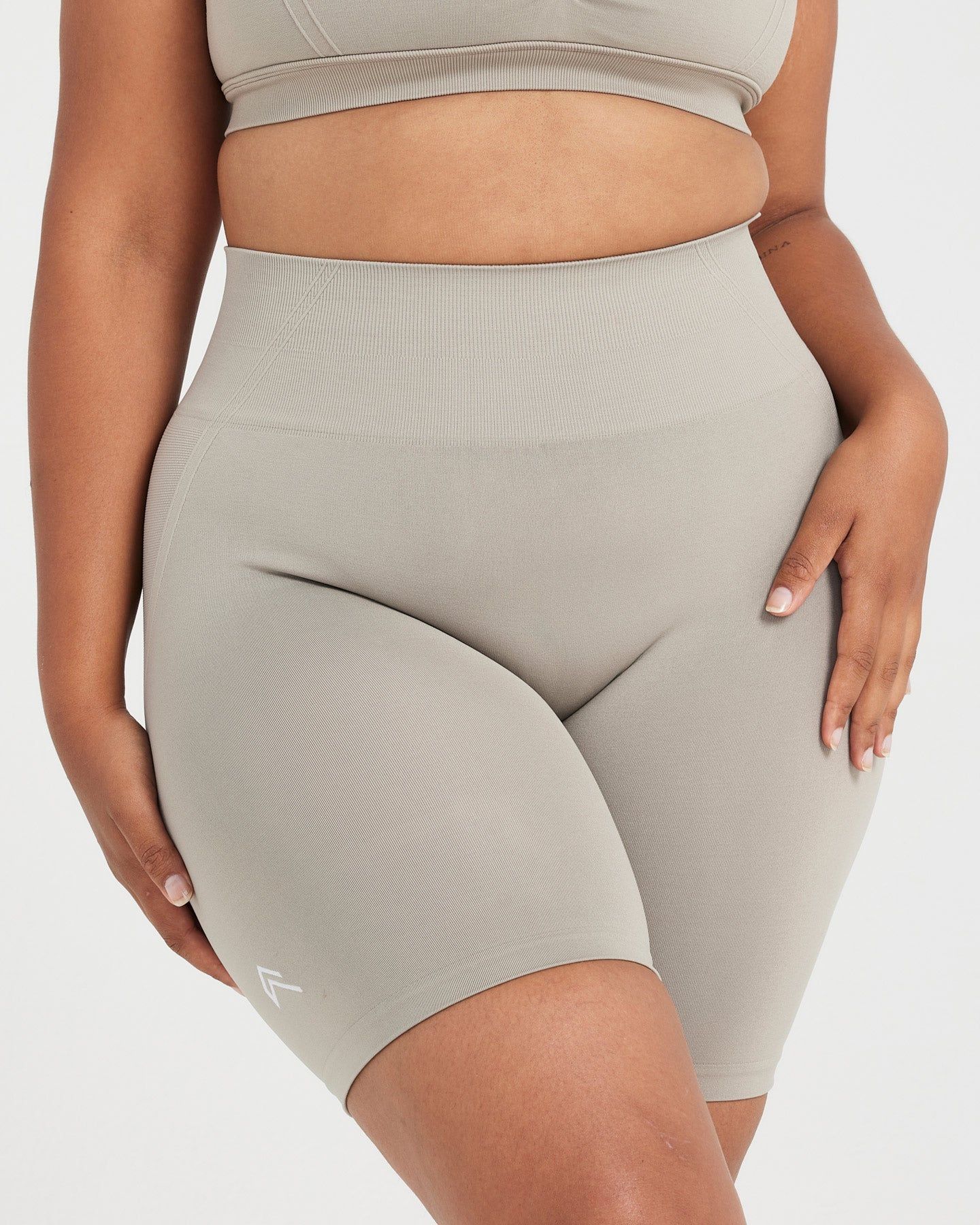 Effortless Seamless Cycling Shorts | Warm Sand sold by Oner Active product image thumbnail 4