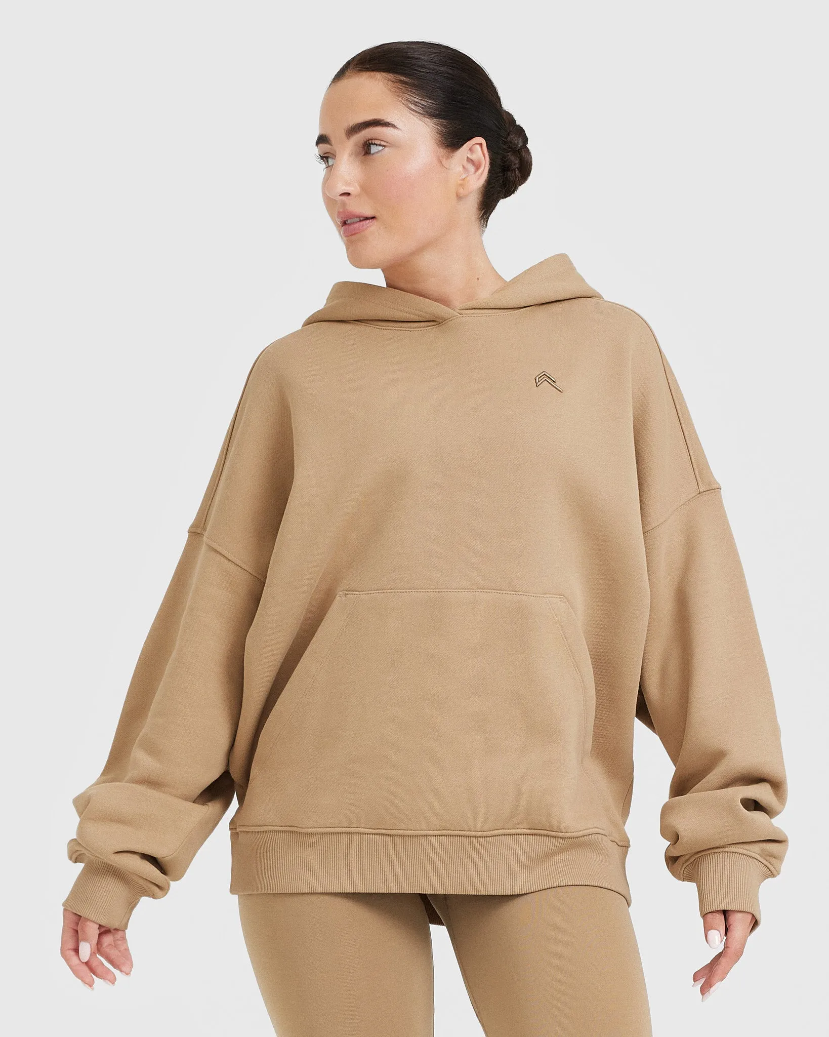 All Day Oversized Hoodie | Dune Brown sold by Oner Active