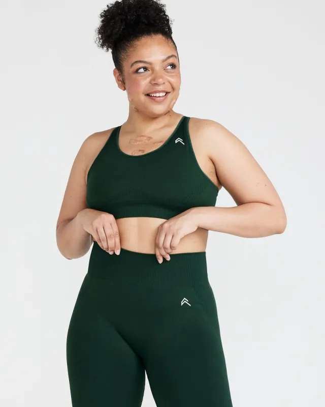 Classic Seamless 2.0 Bralette | Evergreen Marl sold by Oner Active