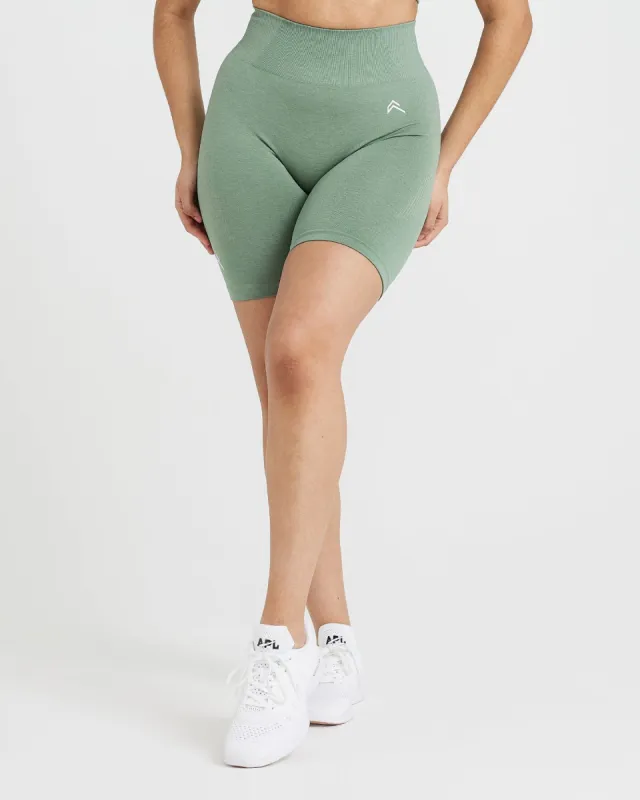 Classic Seamless 2.0 Cycling Shorts | Sage Marl sold by Oner Active