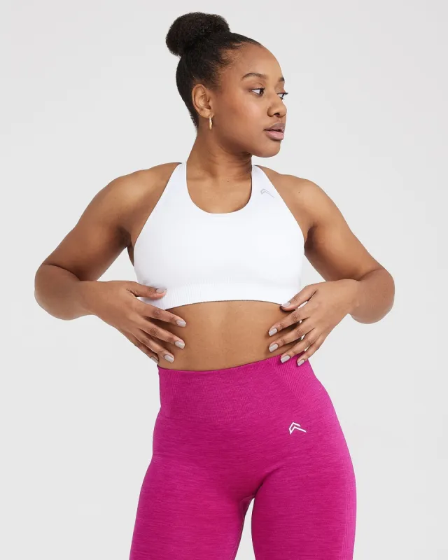 Classic Seamless 2.0 Bralette | White sold by Oner Active