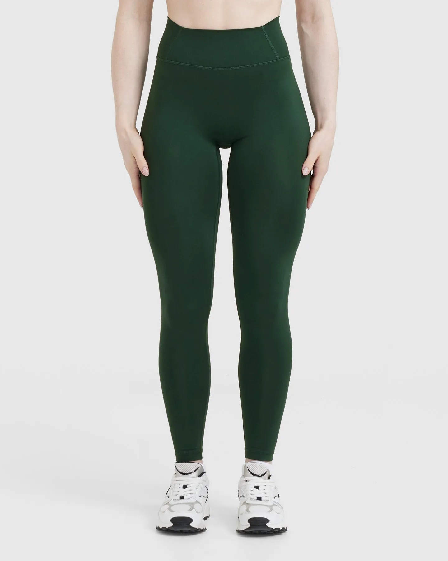 Timeless High Waisted Leggings | Pine Green sold by Oner Active