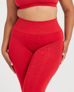 Effortless Seamless Leggings | Spicy Red sold by Oner Active