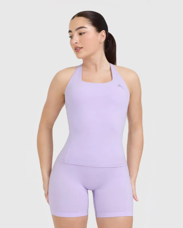 Timeless Square Neck Vest | Lavender Purple sold by Oner Active