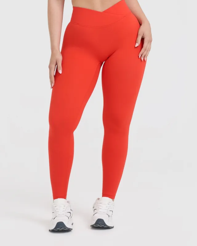 Unified Wrap Leggings | Charged Orange sold by Oner Active