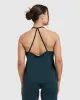 Go To Strappy Loose Vest | Oil Blue sold by Oner Active