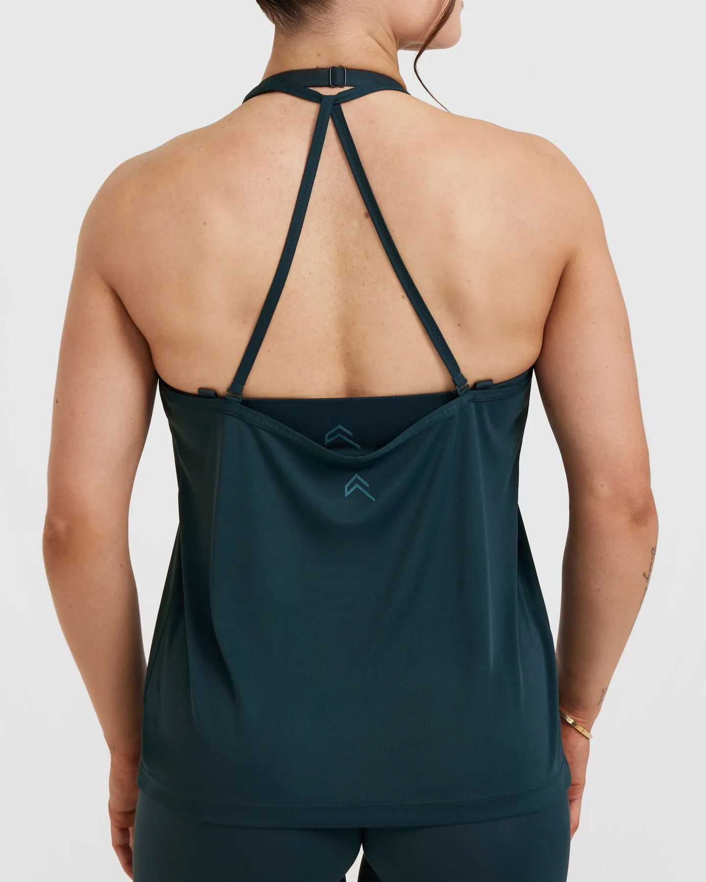 Go To Strappy Loose Vest | Oil Blue sold by Oner Active product image thumbnail 5