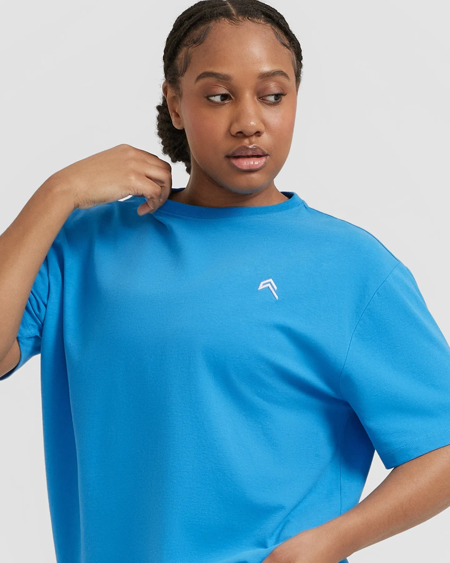 Classic Oversized Lightweight T-Shirt | Tropical Blue sold by Oner Active product image thumbnail 4