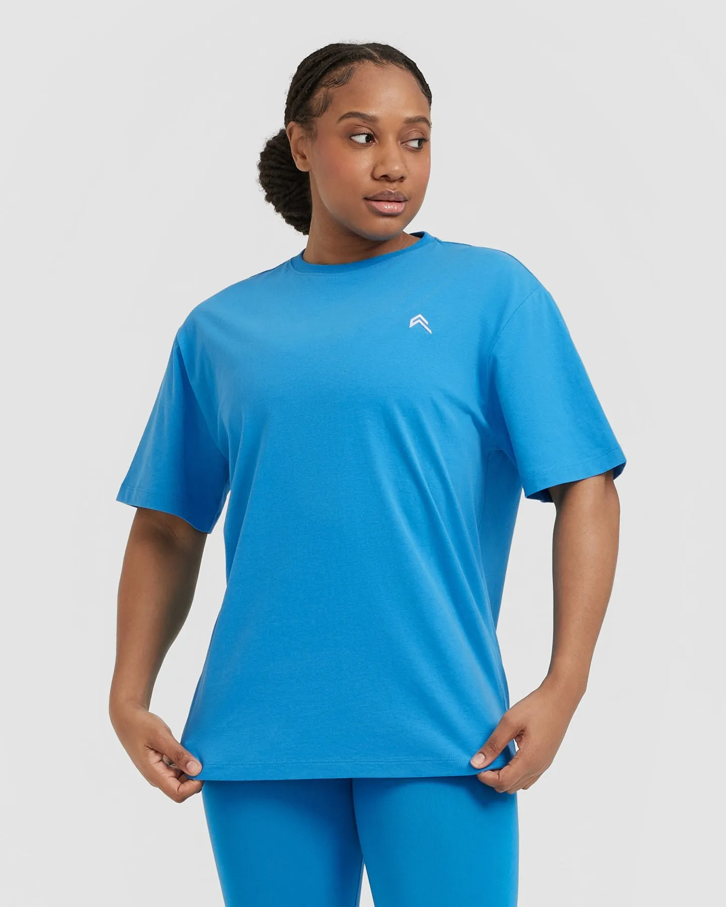 Classic Oversized Lightweight T-Shirt | Tropical Blue sold by Oner Active