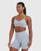 Effortless Strappy Bralette | Metal Grey sold by Oner Active