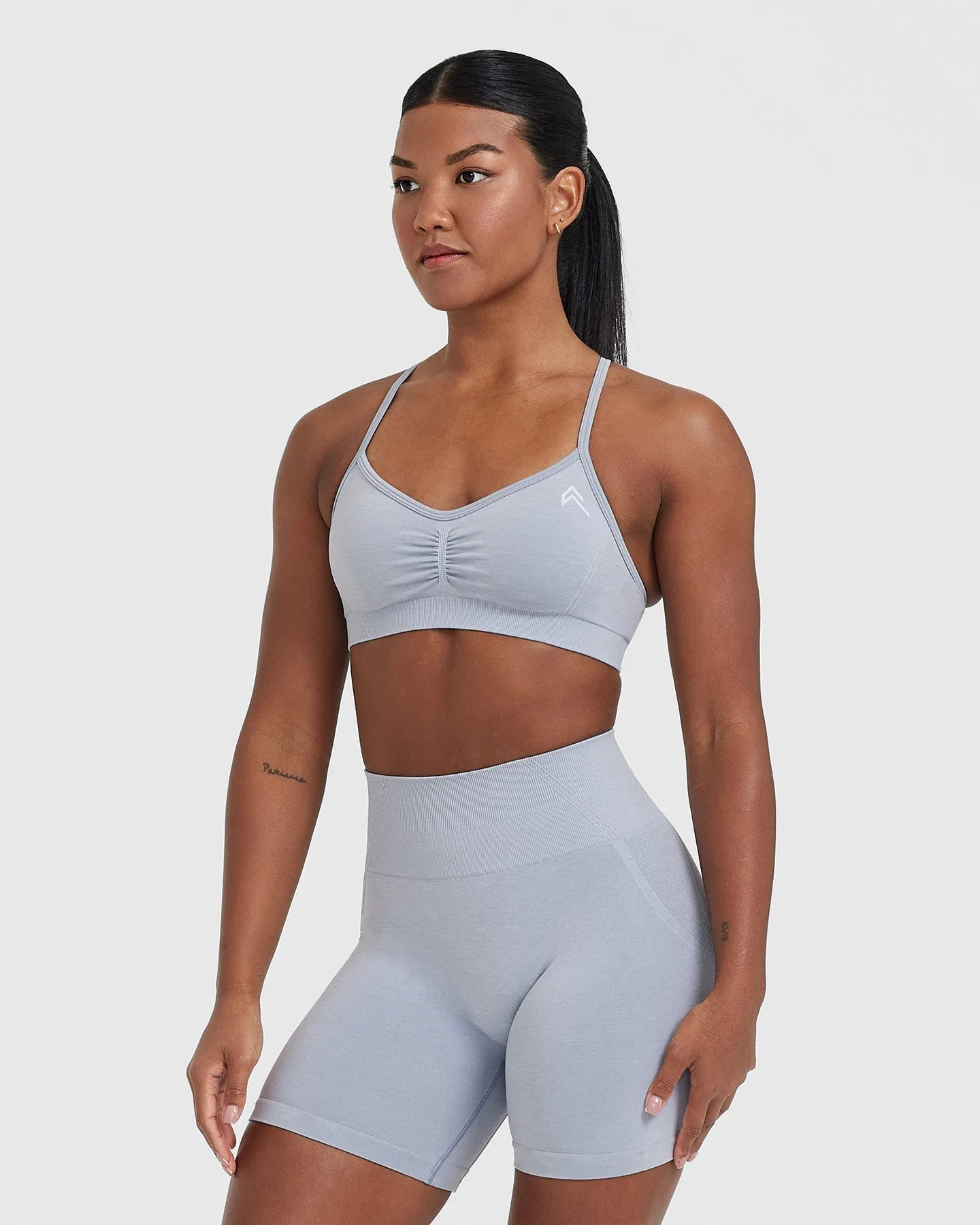 Effortless Strappy Bralette | Metal Grey sold by Oner Active product image thumbnail 3